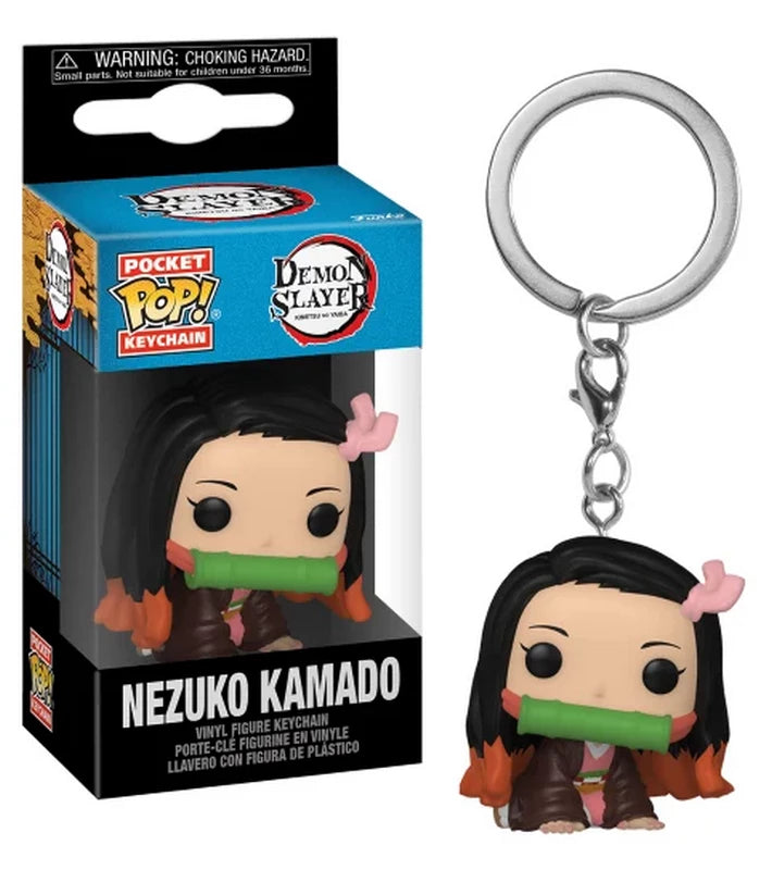 DEMON SLAYER - Pocket Pop Keychains Porte clés - Nezuko