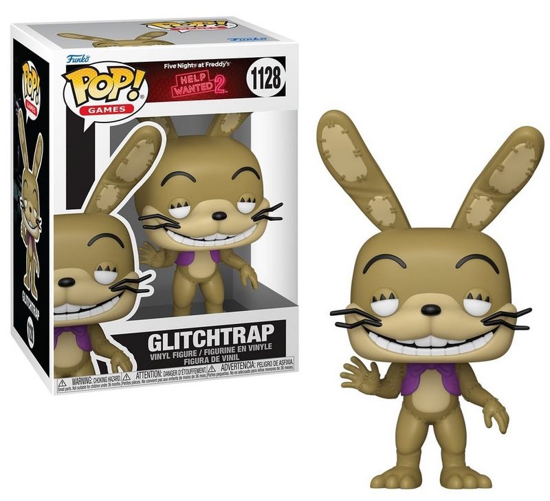 FIVE NIGHTS AT FREDDY - Figurine POP Games N1128 - Glitchtrap