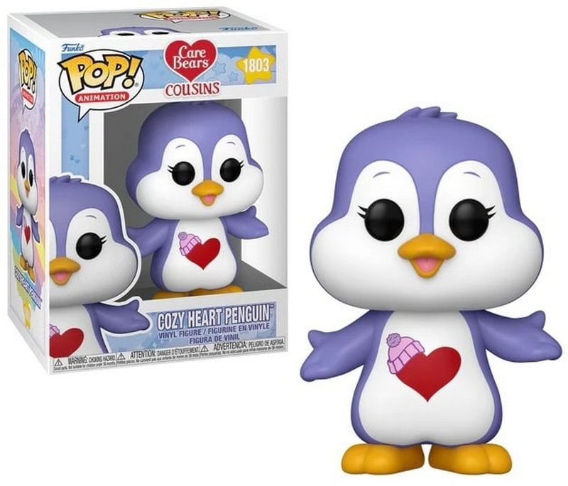 LES BISOUNOURS - Figurine POP Animation N° 1803 - Cozy Heart Penguin