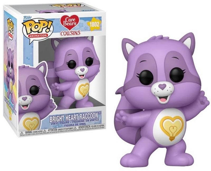 LES BISOUNOURS - Figurine POP Animation 1802 - Bright Heart Raccon