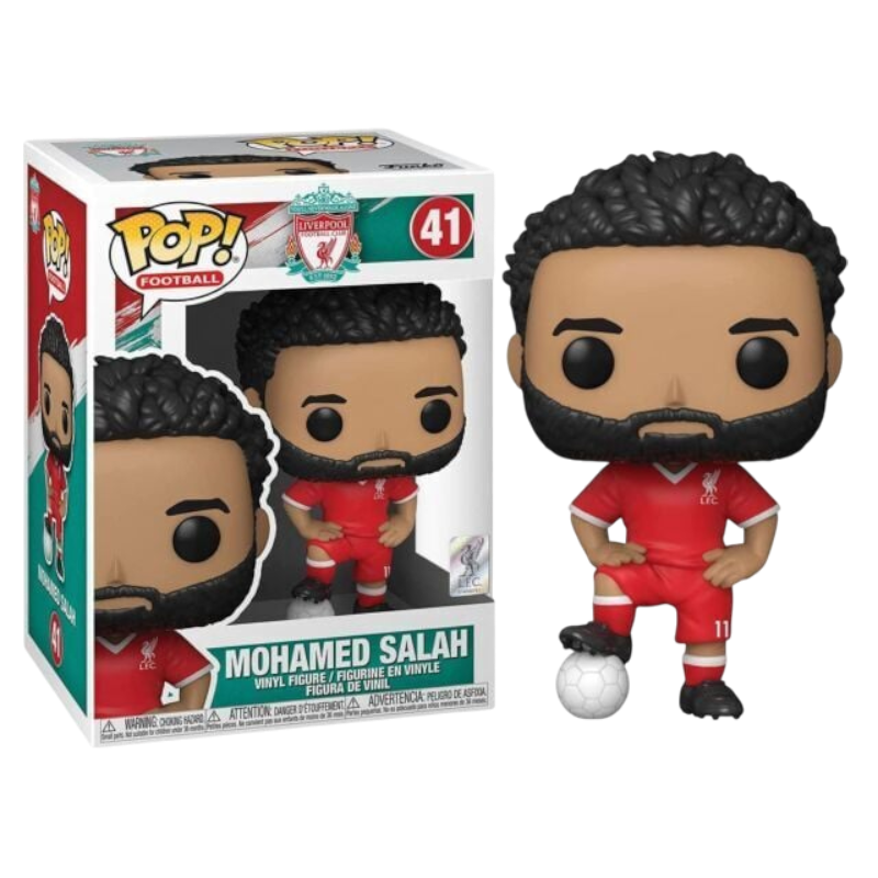 FOOTBALL - Figurine POP N° 41 Liverpool - Mohamed Salah