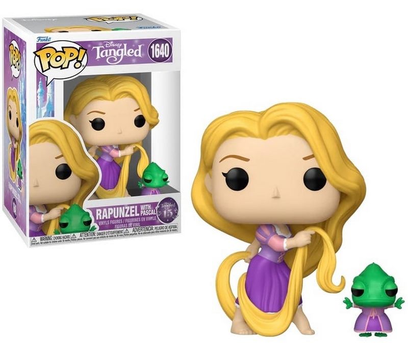 RAIPONCE - Figurine Buddy N° 1640 - Raiponce et Pascal