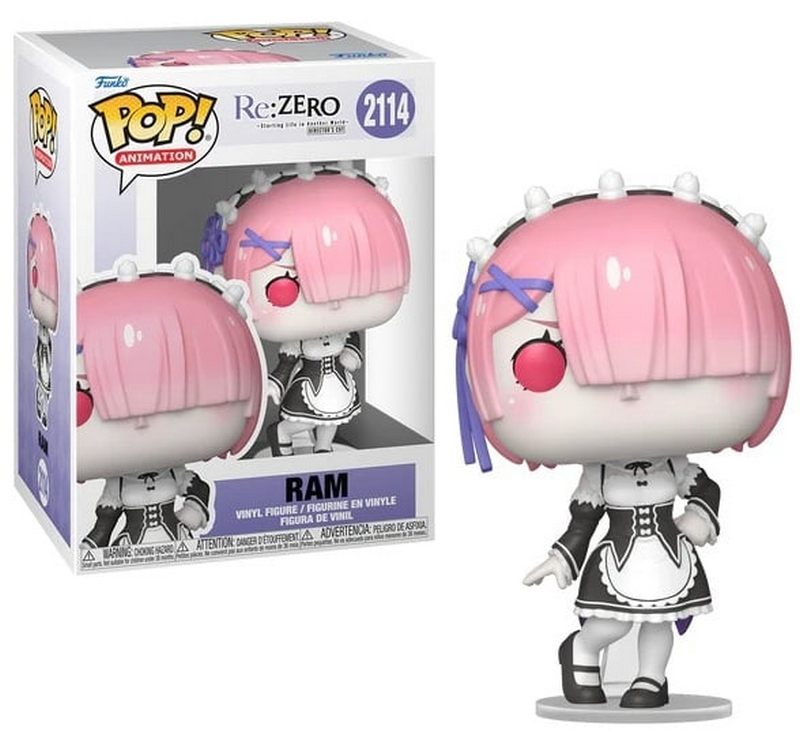 RE ZERO - Figurine POP Animation N° 2114 - Ram