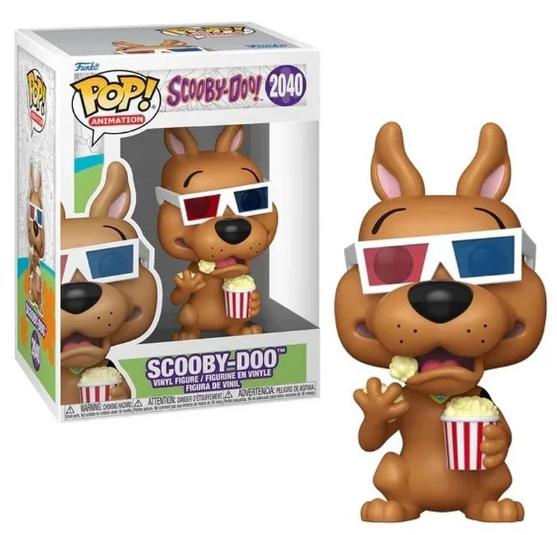 SCOOBY DOO - figurine POP Animation N° 2040 - Scooby Doo Lunettes 3D
