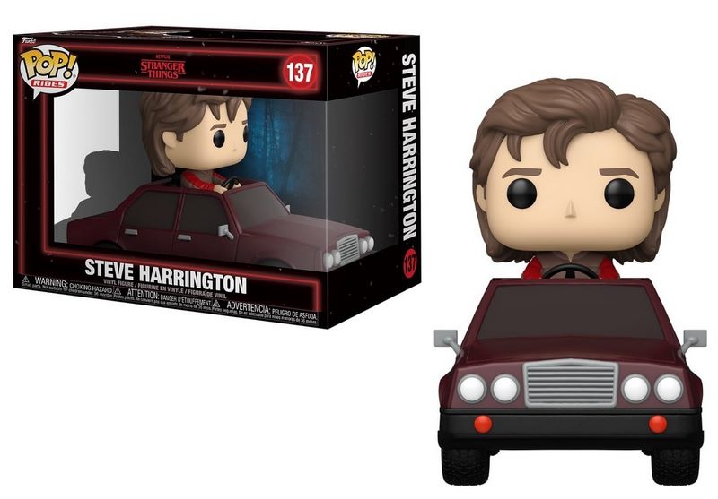 STRANGER THINGS - Figurine POP Ride N° 137 - Steve Harrington