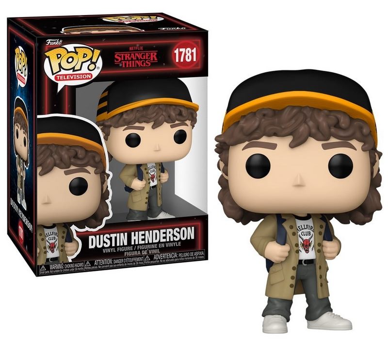 STRANGER THINGS - Figurine POP TV N° 1781 - Dustin Henderson