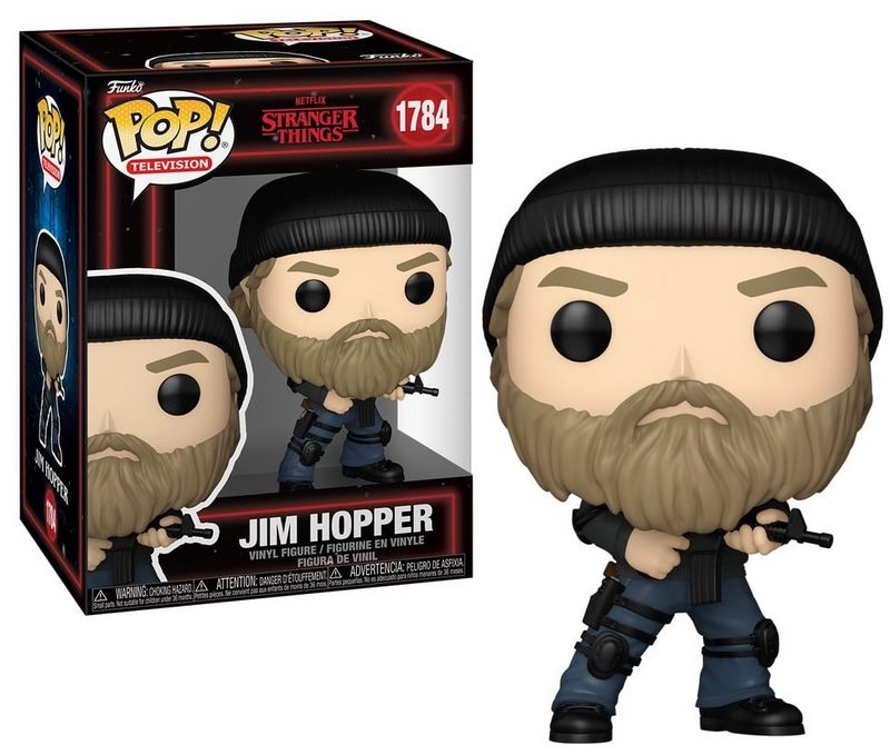 STRANGER THINGS - Figurine POP TV N° 1784 - Jim Hopper
