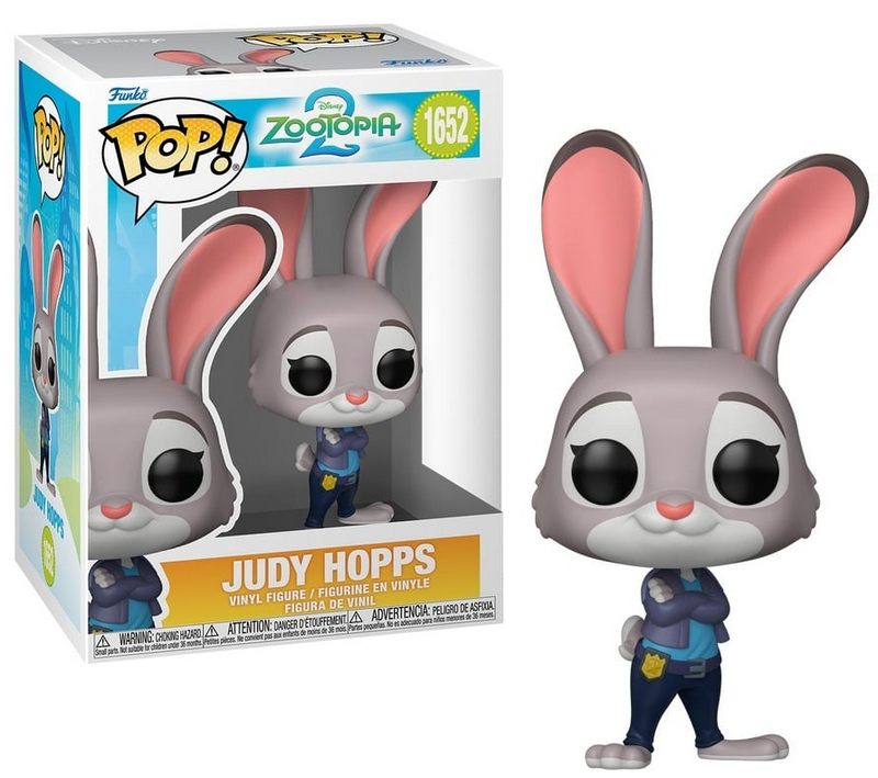 ZOOTOPIE - Figurine POP Disney N° 1652 - Judy Hopps