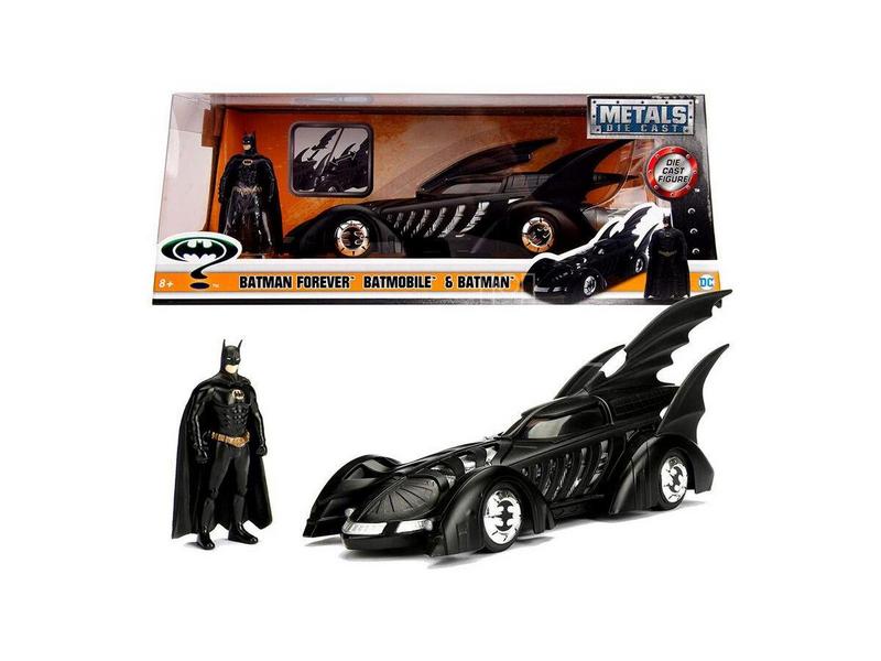 Batman - 1:24 die cast modele réduit - batmobile avec batman