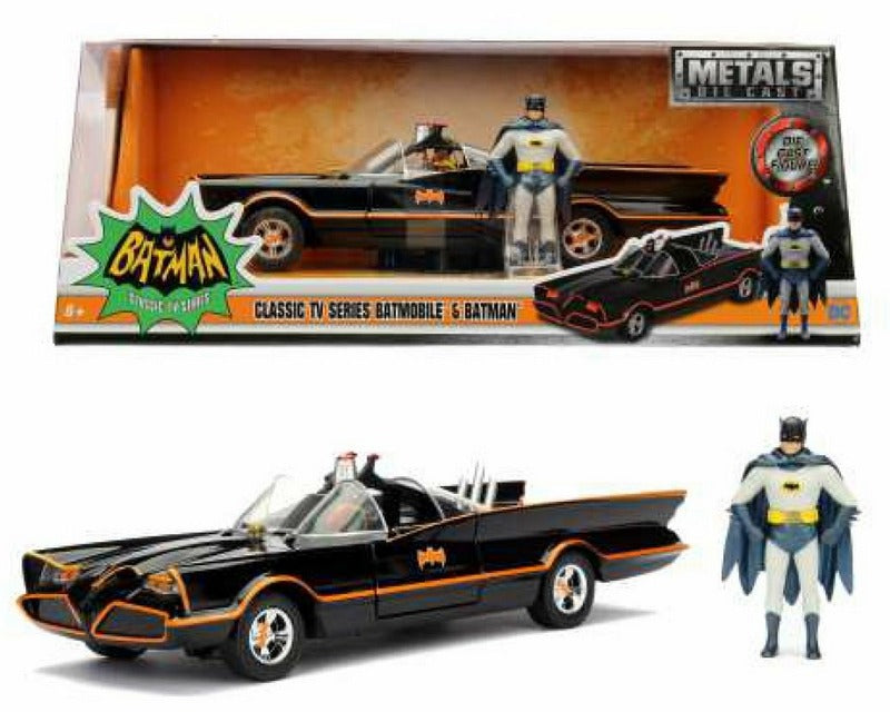DC COMICS - BATMOBILE 1966 DIE-CAST 1:24 modèle réduit - Batman
