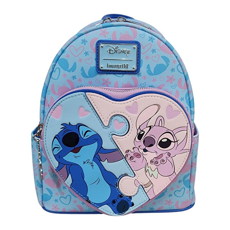 DISNEY - Mini Sac à Dos LoungeFly Exclusive Edition - Stitch et Angel