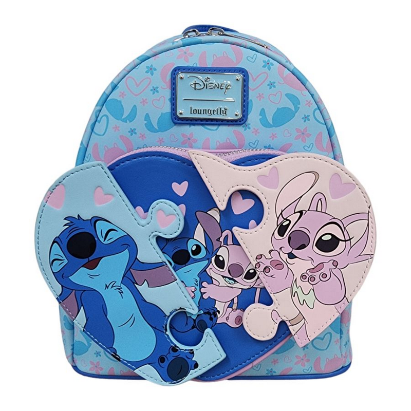 DISNEY - Mini Sac à Dos LoungeFly Exclusive Edition - Stitch et Angel