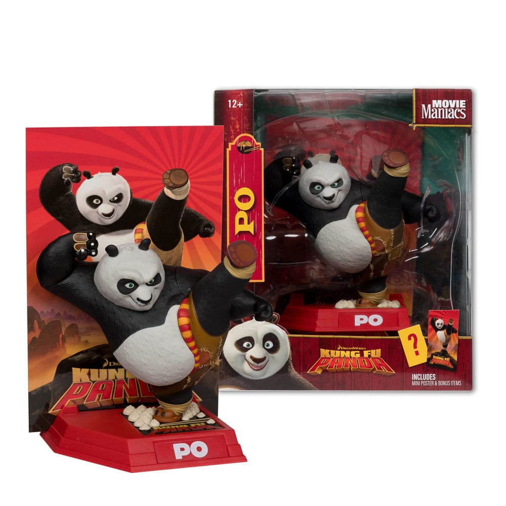 KUNG FU PANDA - figurine de Po de 17 cm - Po