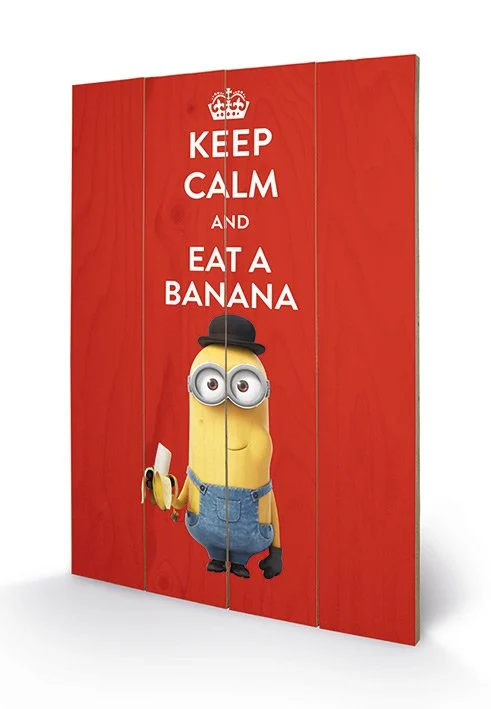 LES MINIONS - Impression PVC 40x59cm - Keep Calm
