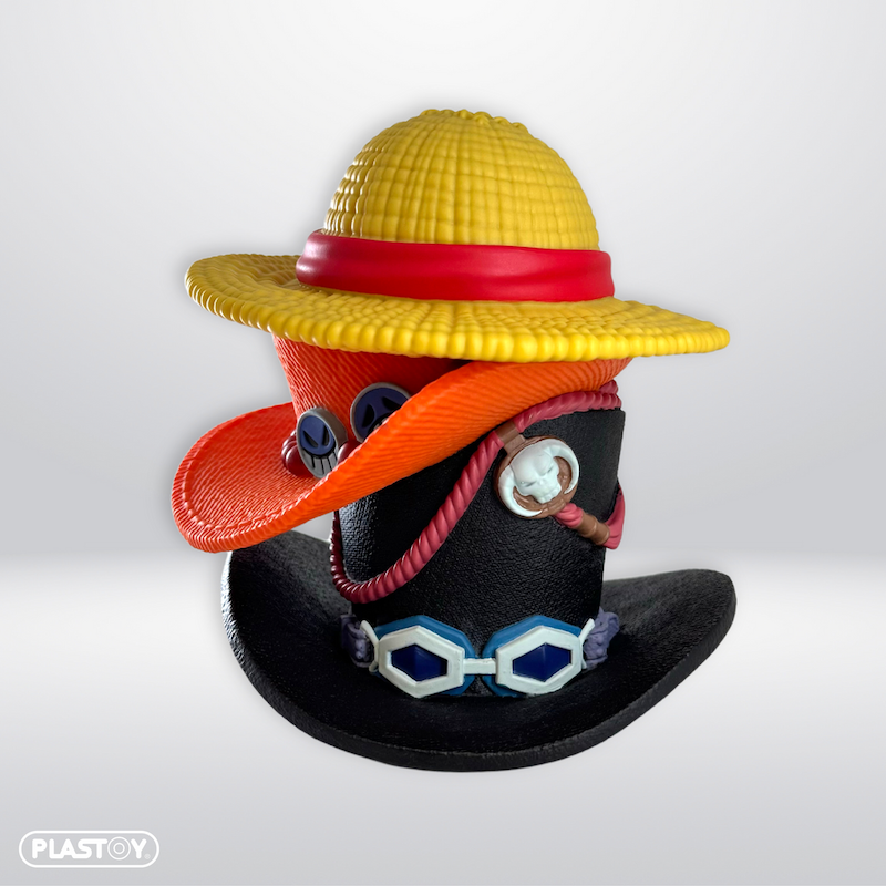 ONE PIECE - Tirelire PVC 16cm - Chapeaux