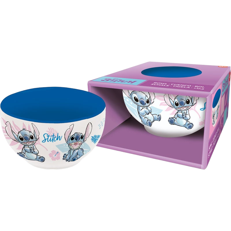 LILO & STITCH - Bol Céramique 600ml bleu
