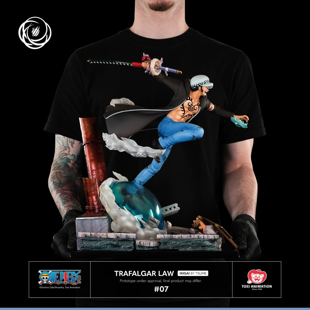 ONE PIECE - Figurine Premium Tsume en résine - Trafalgar-Law Ikigai